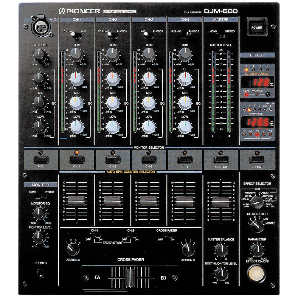 Pioneer DJM500 Pro DJ Mixer