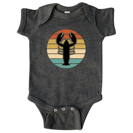 

Inktastic Lobster Retro Sunset Gift Baby Boy or Baby Girl Bodysuit