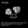 thumbnail image 3 of Unique Bargains M8 x 16mm Plastic Phillips Machine Screws with Nuts and Flat Washers, PC Flat Head Machine Bolts 20 Sets, 3 of 4