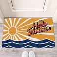 thumbnail image 2 of Summer Decor Door Mat - Summer Welcome Mats Outdoor Doormat Non Slip Rubber Decorative Front Door Mats Indoor Rug 17" x 30", 2 of 6