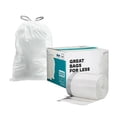 thumbnail image 2 of Plasticplace Custom Fit Trash Bags Compatible with simplehuman Code H, 200 Count, 2 of 8