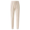 thumbnail image 3 of toraway Costumes pour Hommes Ensemble 2 Pcs Mode Été Deux Pièces Imprimé Col Manches Courtes Pantalon Ensemble Décontracté pour Hommes TG, 3 of 4