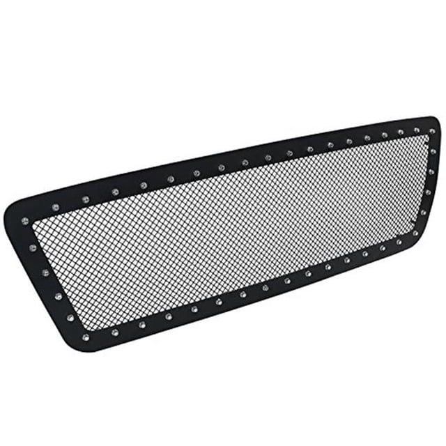 Rivet Style Upper Front Hood Grille Insert for 2004-2008 Ford F150