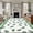 Green, variant on 6'x9' Area Rugs, Botanical Leaf Indoor Outdoor Area Rug for Living Room Bedroom, Green Buffalo Plaid Checkered Country Washable Bathroom Rugs Kitchen Floor Carpet Mats Home Decor Aesthetic