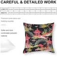 thumbnail image 2 of Decorative Pillow Covers Blue and Pink Chinoiserie Floral Throw Pillow Cases 18x18 for Office Asian Inspired Chinoiserie Eurosham Throw Pillow Case for Car Home Office, Accent Pillow Cover, 2 of 10