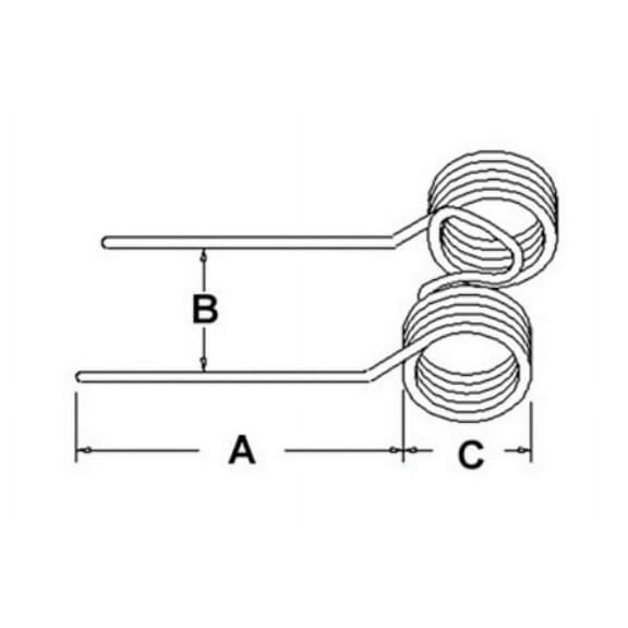 RAParts 10 pack of New Aftermarket Baler Teeth Fits Massey Ferguson 3 9 10 12