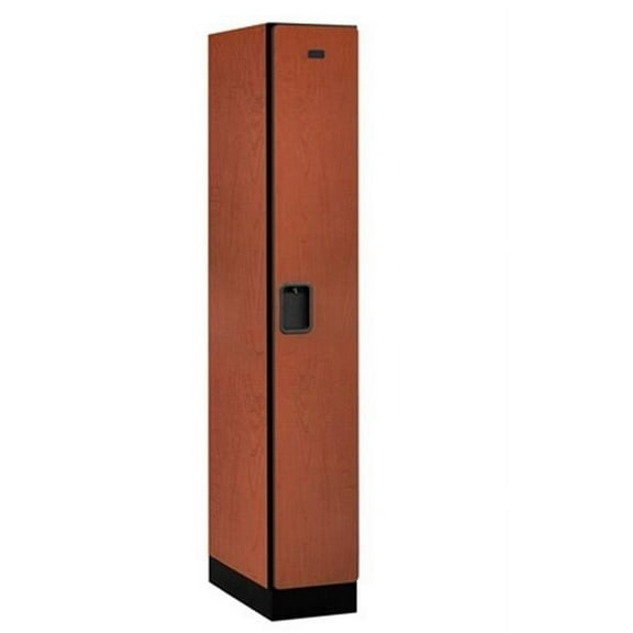 Salsbury  Designer Wood Locker Single Tier - Cherry