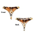 thumbnail image 3 of Fotbe Fall Farmhouse Pumpkins Tanga Sin Costuras para Mujer con Estampado – Panties Invisibles, Transpirables y Cómodos para Uso Diario-Small, 3 of 6