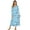 Blue Sharks, variant on Women's Pink Leopard Print Nightgown Long Sleeve - Soft Comfy Sleepwear, Cozy Warm Long Full Length Sleep Dress Loungewear, Medium