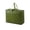 Army Green, variant on Giant Size Foldable Storage Container - Multi-Purpose Organizer For Moving College Dorm - Sturdy Polyethylene Construction With Reinforced Seams