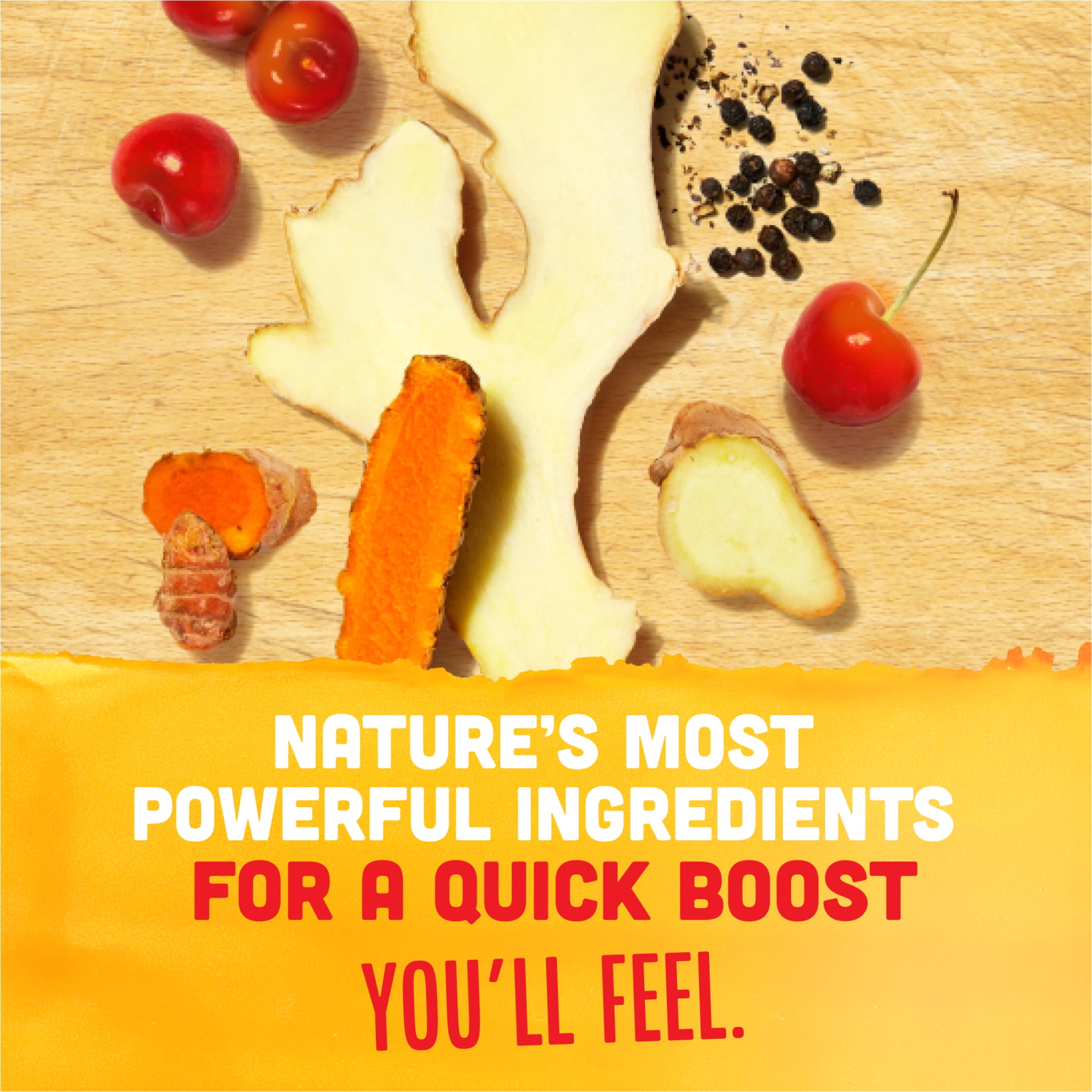 Vive Organic Immunity Boost Shot, Vitamin C, Ginger and Turmeric Wellness Shot, 2 fl oz Bottle