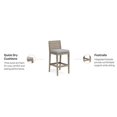 thumbnail image 4 of Homestyles Sustain Wood Outdoor Barstool - Set of 1, Gray, 4 of 26