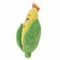 thumbnail image 3 of Fun and Cute Plush Stuffed Vegetable Dog Toy Squeaky Eggplant Corn Pet Toy, 3 of 5