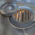 thumbnail image 4 of KAKOWELY Fireplace Cooking Grate Cast Iron Grey Heat Distribution 1Pack, 4 of 7