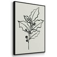 thumbnail image 3 of Evergreen Ink II - Framed Gallery Wrapped Holiday Canvas - 25 x 37 - Black Frame, 3 of 8