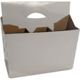 thumbnail image 3 of ICE N COLD 6pk Cardboard Carrier (White, 50ct) | Holds 6pk 12oz Bottles, 3 of 3