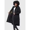 thumbnail image 6 of Marikoo Women's Knee-Length Quilted Winter Jacket with Hood - Benikoo, 6 of 8
