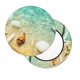 thumbnail image 2 of Balery Starfish And Seashell On The Beach Fundas de asiento para taburete de bar redondo de tela de terciopelo ajustables que protegen de arañazos y manchas para sillas de 14 a 17 pulgadas.-13 inch, 2 of 7
