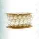 thumbnail image 5 of Guirnalda de cuentas redondas de 10 mm, cadena de perlas de imitación de plástico fijas, colgante para boda, accesorios de joyería, decoración de pulseras (beige, 2 m/rollo), 5 of 7