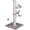 Gray, variant on Cat Scratching Post Premium Basics Kitten Scratcher Sisal Scratch Posts with Hanging Ball 22in for Kittens or Smaller Cats, Cactus Green