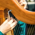 thumbnail image 4 of Shisuyan 2pcs Harp Tuning Wrench With Ergonomic Wood Handle For Accurate Tuning Of Auto Harps And Stringed Musical Instruments, 4 of 8