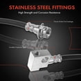 thumbnail image 4 of A-Premium Rear Center Brake Hydraulic Hose Compatible with Dodge Models - Ram 1500/2500/3500 1998-1999, Dakota 1988 - Replace# 4383843, 4 of 8