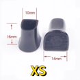 thumbnail image 1 of Non-slip Silicone High Heel Protector Covers High Heels Protective Stoppers Wearable Silence Heel Cover Shockproof Accessory black XS 4PCS, 1 of 6