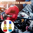 thumbnail image 2 of 2x Quick Connector Adapters R1234YF to R134A High Quick Couplers Connectors Fast, 2 of 8