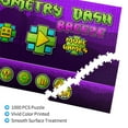 thumbnail image 2 of Saiise Geometry Dash Print 1000 Jigsaw Puzzle for Adults and Family,Impossible Hard Difficult Challenging Puzzles for Adults - Finished Puzzle Size is 29.5 x 19.7 inch, 2 of 8