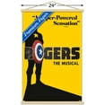 thumbnail image 3 of Marvel Hawkeye - Rogers The Musical Playbill Wall Poster with Wooden Magnetic Frame, 22.375" x 34", 3 of 3