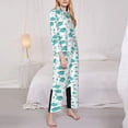 thumbnail image 4 of Bingfone Womens Pajama Sets Utensiles Print,Long Sleeve Loungewear Pajamas Set-Medium, 4 of 9