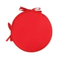thumbnail image 2 of Cojín redondo para silla, muebles de jardín, suave, multiusos, sencillo, cojín para asiento, para el hogar, sofá, interior y exterior, jardín Rojo 30 cm, 2 of 8