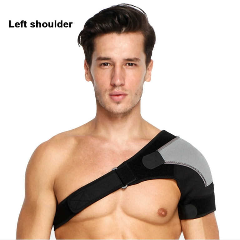 Shoulder Brace Support Compression Sleeve Torn Rotator Cuff Relief