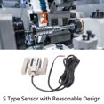 thumbnail image 4 of S Type Load Cell Tension Sensor Stainless Steel M8x1.25 Pull Pressure Compression And Tension Force Sensor, 4 of 8