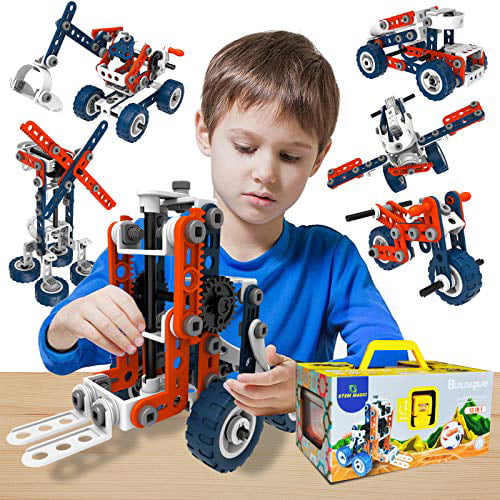 Educational Building Toys for Kids New 13 in 1 156pcs STEM Toys for 6 7 8 9 10 