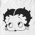 thumbnail image 2 of Men's Betty Boop Big Face  Graphic Tee White 2X Large, 2 of 5