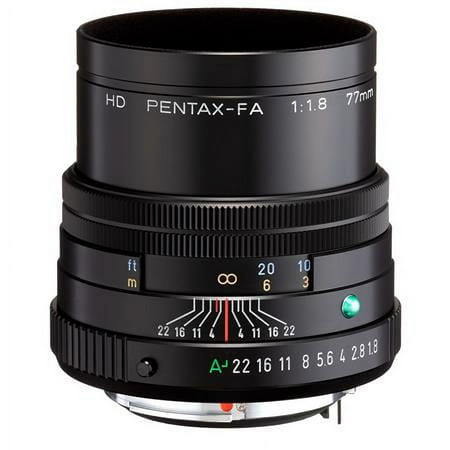 HD Pentax-FA 77mm f/1.8 Limited Lens, Black