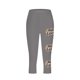 thumbnail image 3 of Pantalones de Ajuste Seco de la Moda de las Mujeres Imprimidas Leggings, Deporte de Yoga Elástico de Poliéster Elástico Respirable, 3 of 4