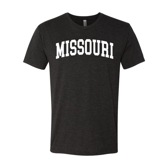 Wild Bobby State of Missouri College Style Men Premium Tri Blend Tee