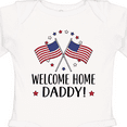 thumbnail image 4 of Inktastic Military Homecoming Welcome Home Daddy Boys or Girls Long Sleeve Baby Bodysuit, 4 of 5