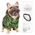 thumbnail image 3 of Fotbe Crayfish Army Sudadera con Estampado para Perros Pequeños – Suéter con Capucha para Mascotas, Tela Suave de Forro Polar con Bolsillo-Medium, 3 of 7
