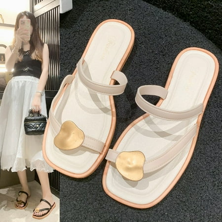 

sandals 2024 slippers women‘s slippers casual beach cross sandals in stock