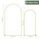 thumbnail image 2 of Soporte para arco decorativo para boda Fogein, metal dorado, 2,2 m/1,8 m, 2 of 7
