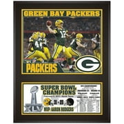Green Bay Packers Super Bowl XLV Champions Sublimated 12" x 15" Plaque