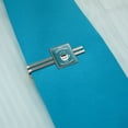 thumbnail image 2 of More Espresso Less Depresso Depression Coffee Funny Humor Square Tie Bar Clip Clasp Tack- Silver or Gold, 2 of 5