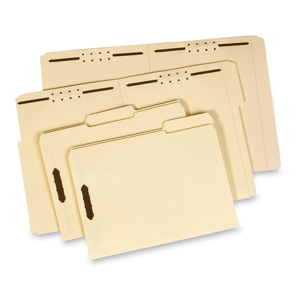 Globe-Weis/Pendaflex/Pendaflex Manila 1/3 Cut Tab Fastener Folders (Globe-Weis/Pendaflex)