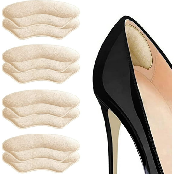 Heel Pads for Shoes,Heel Grips Liner Cushions,Heel Cushions for Heel Pain,Heel Pads for Shoes Too Big, Heel Cushion Inserts for Women Men,Fit and Comfort(20pairs Black)