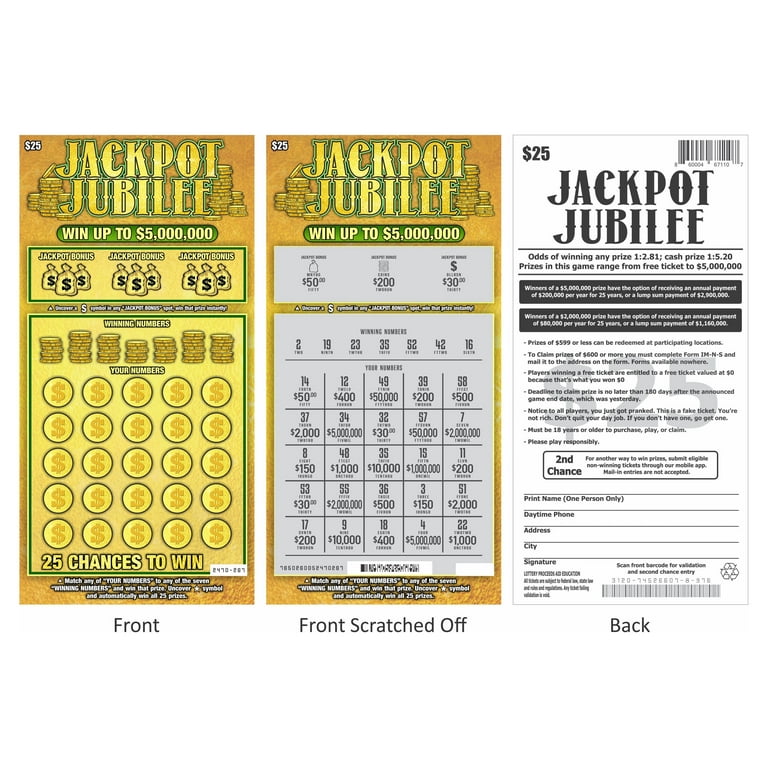  Larkmo Prank Gag Lottery Tickets - 8 Total Tickets, 4 of Each  Winning Ticket Design, These Scratch Off Cards Look Super Real Like A Real  Scratcher Joke Lotto Ticket, Win 10,000
