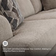 Signature Design by Ashley Stonemeade Taupe Sofa Chaise