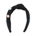 thumbnail image 4 of Unique Bargains 1 Pc Vintage Floral Headbands for Women Black, 4 of 6
